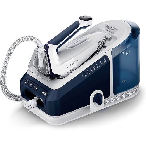 ΑΤΜΟΣΥΣΤΗΜΑ BRAUN IS7282BL  CARESTYLE 7 PRO LOCK WHITE BLUE 8BAR 180-600g/min 2700W